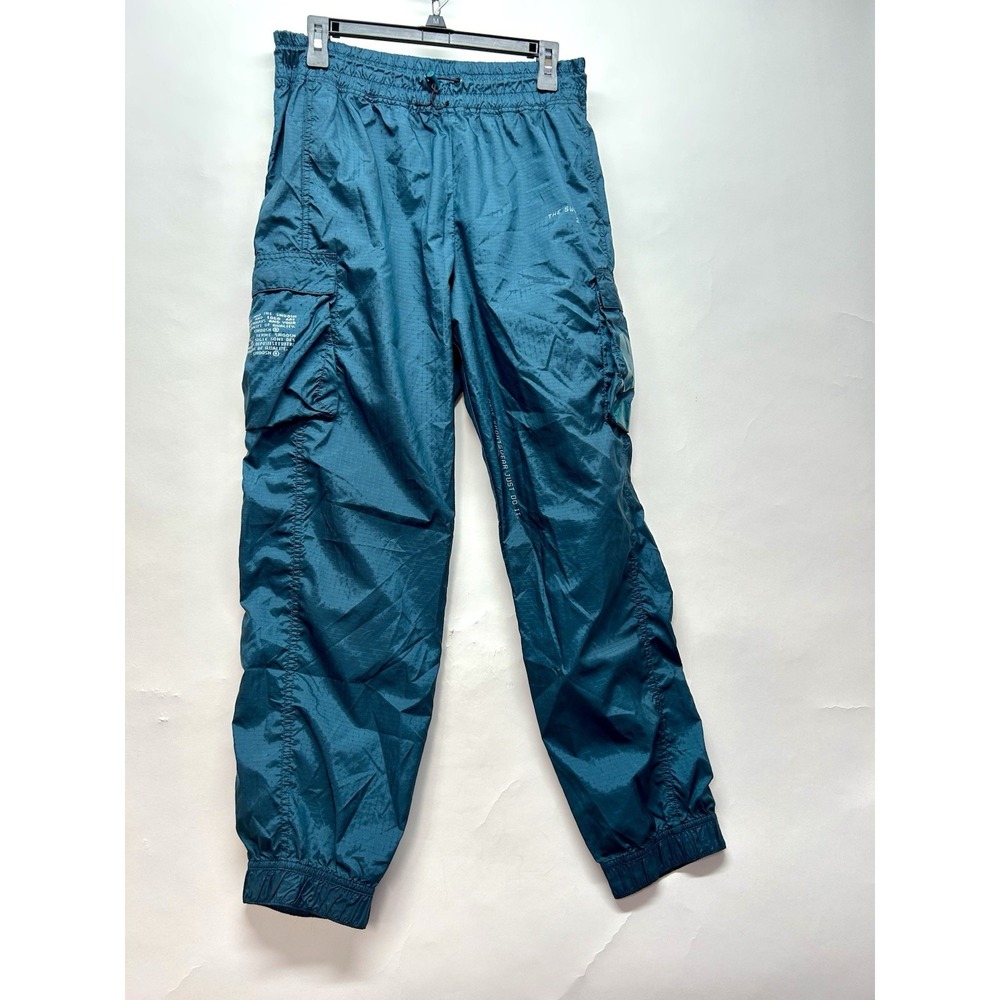Nike The Swoosh 23.5 Degrees Blue Medium Tapered Jogger Drawstring Pants (B8)